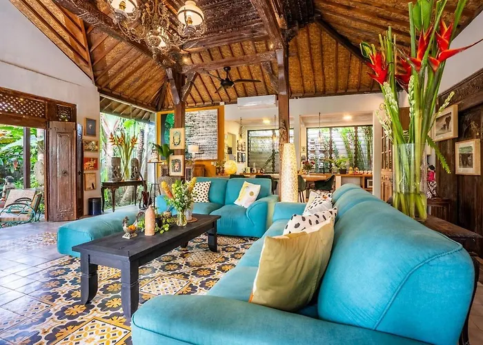 Where Art And Relaxation Meet In Tropical Paradise Villa